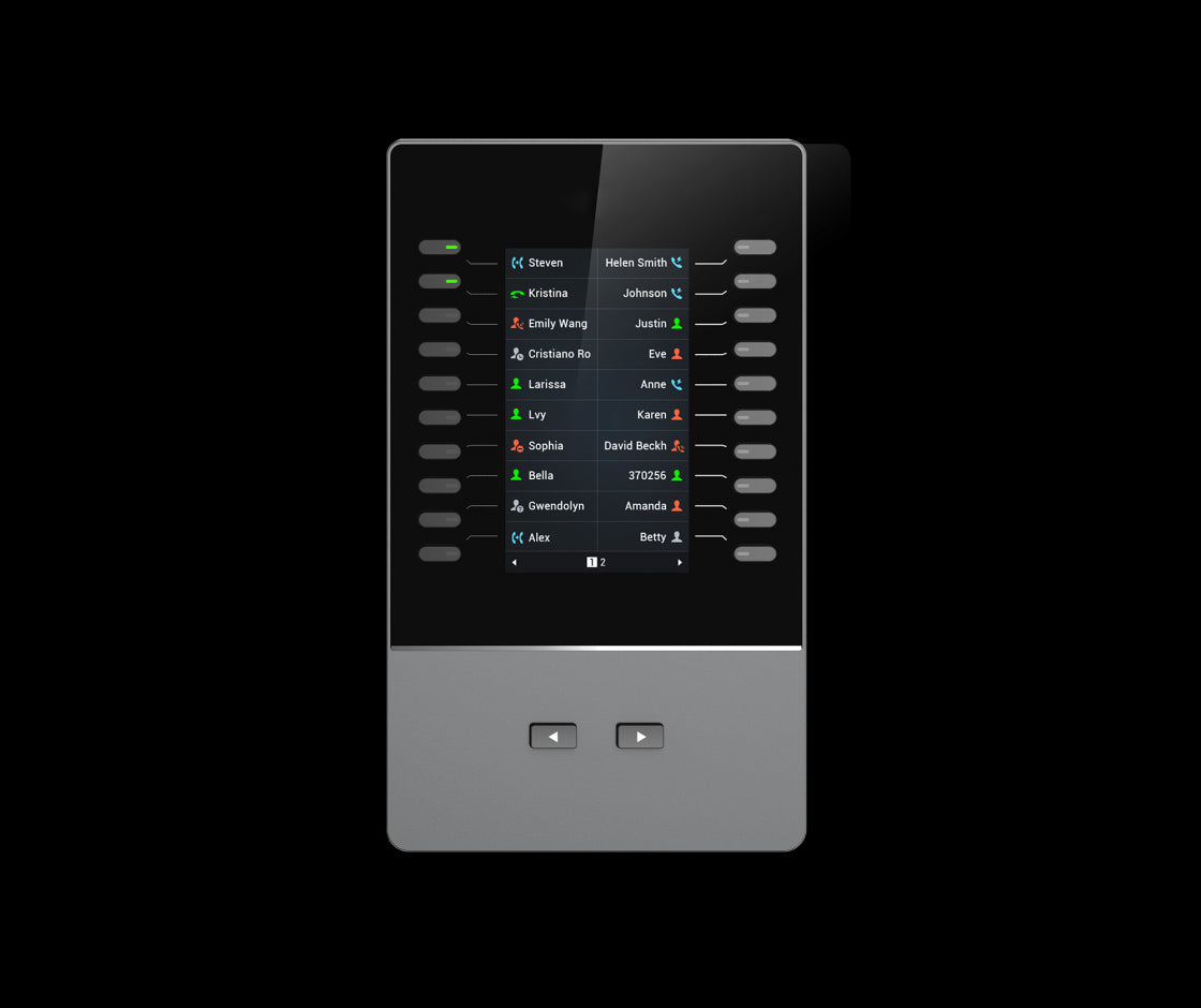 Grandstream GBX20 LCD Extension Module For GRP2615 & GXV3350 only, 20 Dual-colored Extension Keys, 4.3 inch TFT Color LCD Grandstream GBX20 LCD Extension Module For GRP2615 & GXV3350 only, 20 Dual-colored Extension Keys, 4.3 inch TFT Color LCD